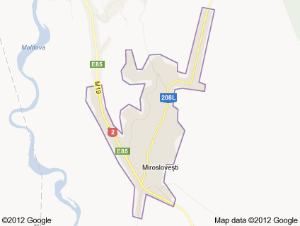 Harta Miroslovești